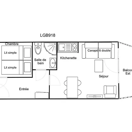Confortable 2 Pièces, Skis Aux Pieds, Proche Commerces - Fr-1-182a-26 Appartamento